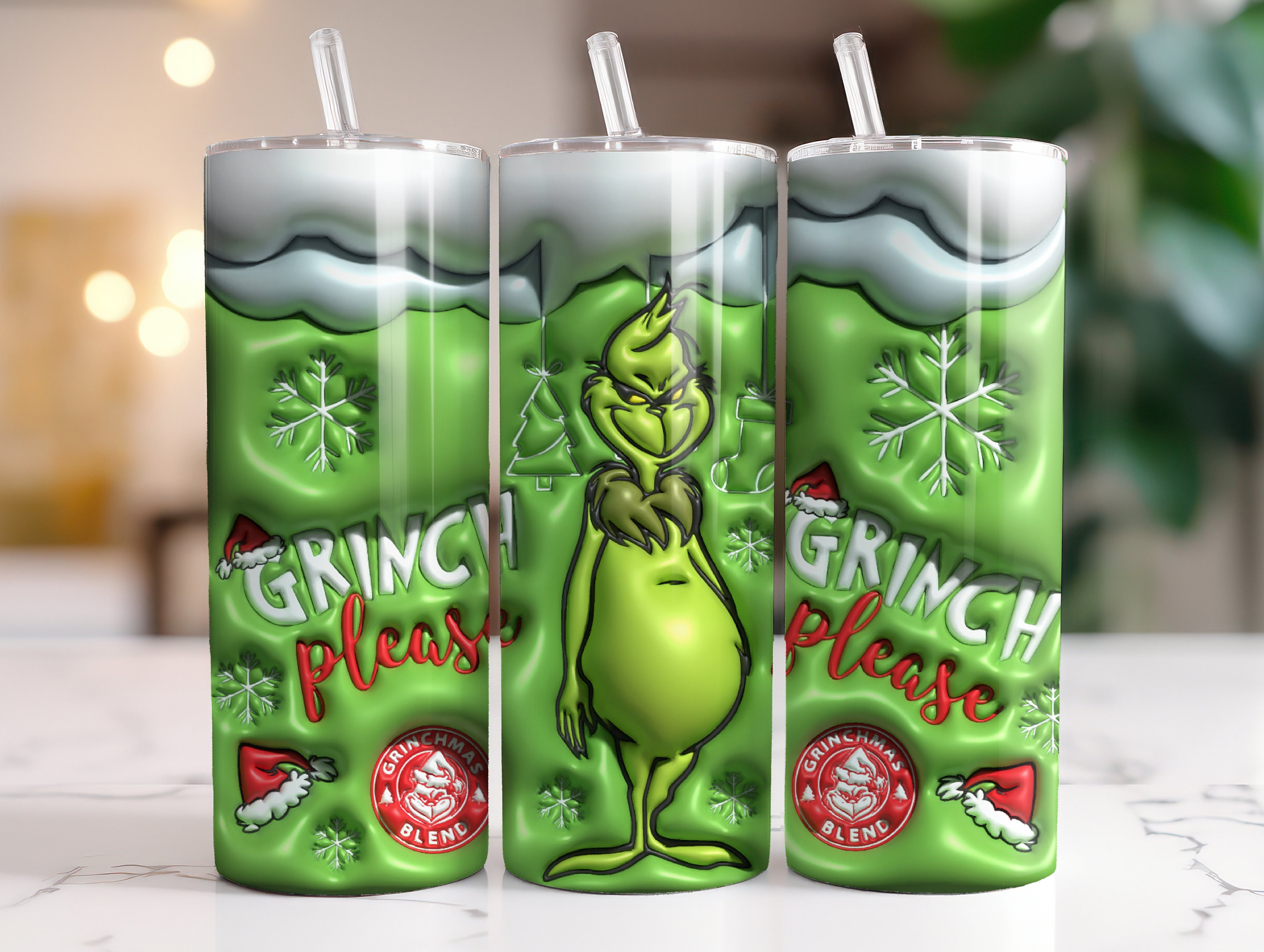 10pcs/20pcs 40oz Grinch Tumbler Mixed Color