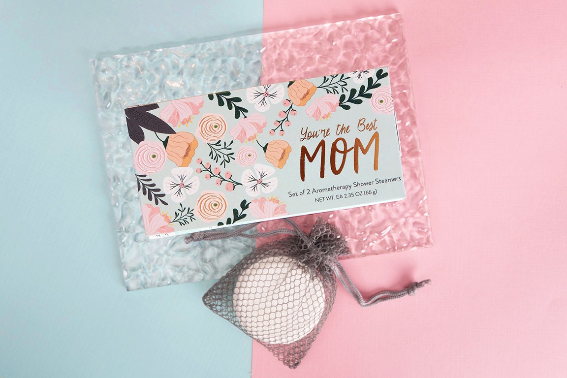 Best Mom Shower Steamer Gift Set