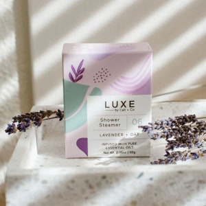 Lavender + Oat Aromatherapy Shower Steamer