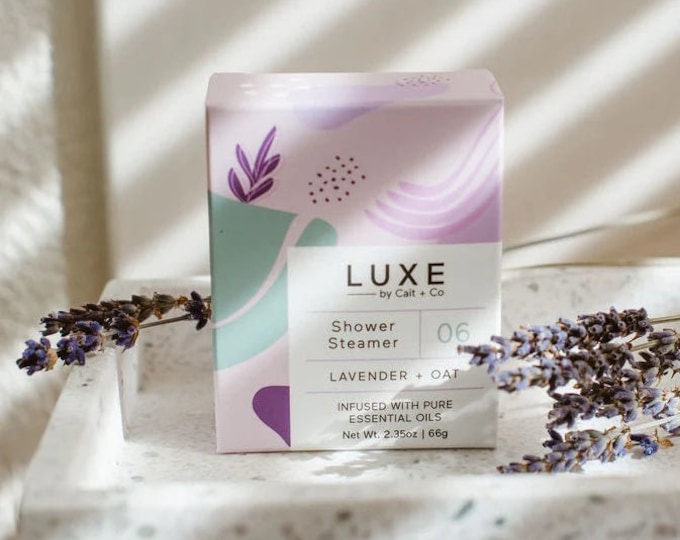 Lavender + Oat Aromatherapy Shower Steamer