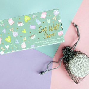 Get Well Soon Shower Steamer Gift Set