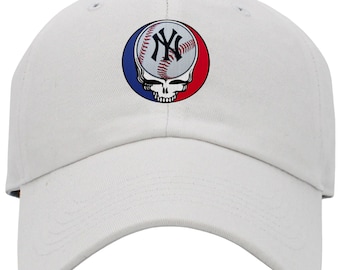 HEADS×THE FACTRY MADE　BASEBALL HAT New York Baseball Grateful Dead Steal Your Face Baseball Hat