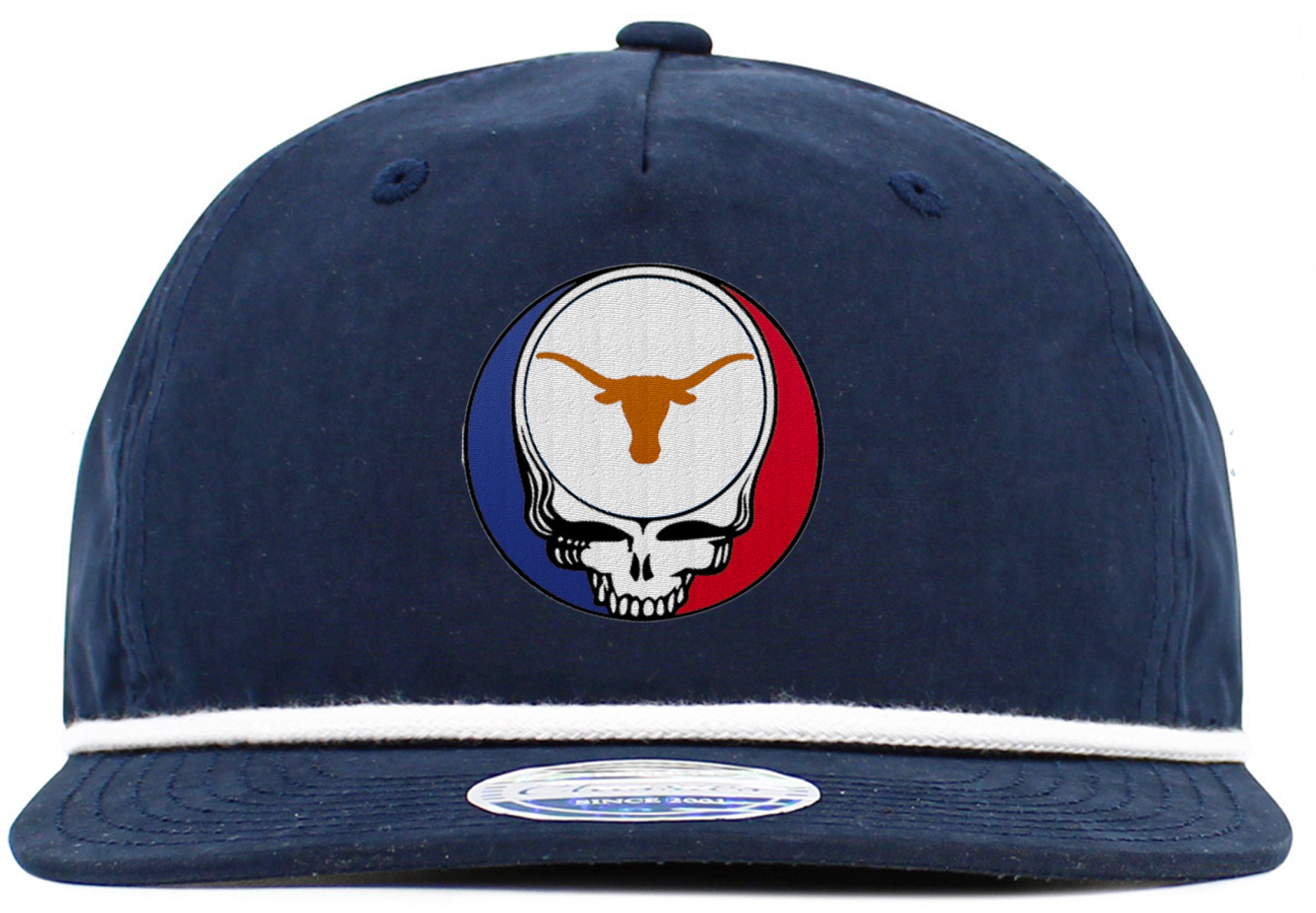 HEADS×THE FACTRY MADE　BASEBALL HAT Texas U Grateful Dead Steal Your Face Baseball Hat With Brim