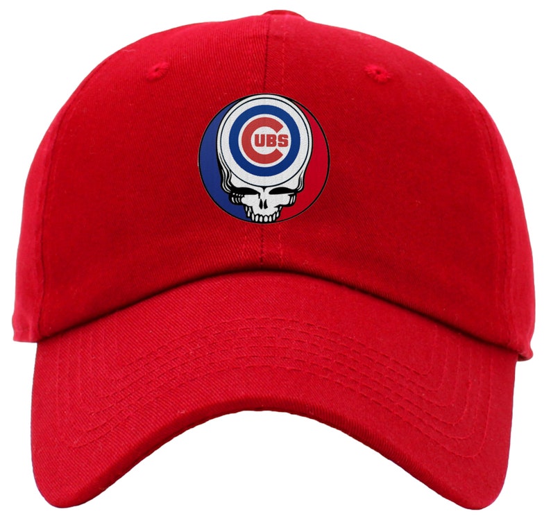 Chicago Baseball Grateful Dead Steal Your Face Baseball Hat Etsy