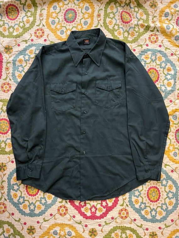 1960s Lee Union Made Work Shirt