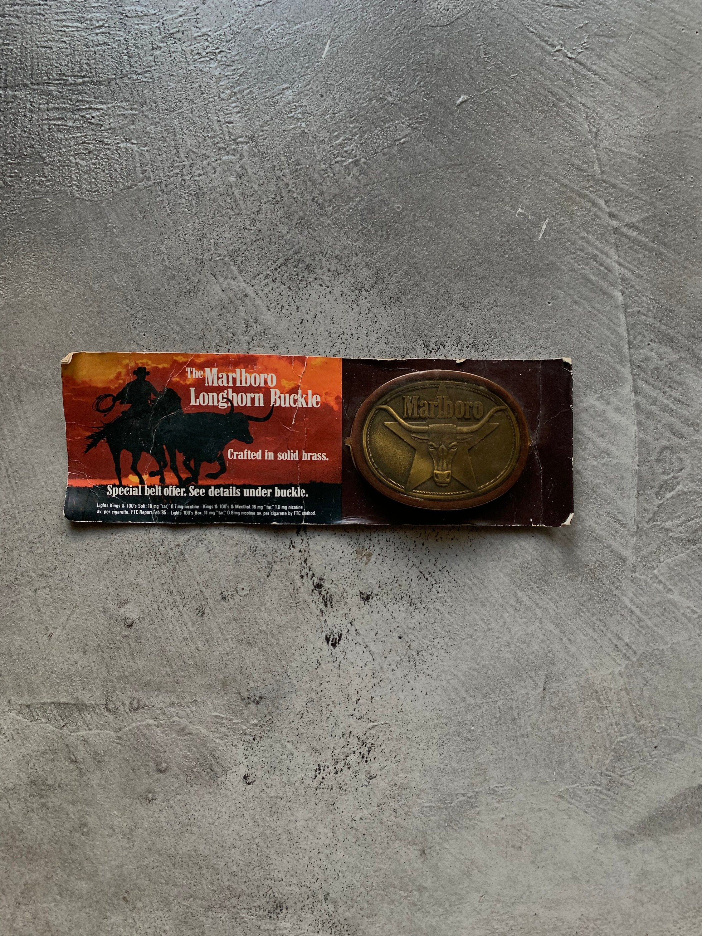 1970s Marlboro Belt Buckle Etsy