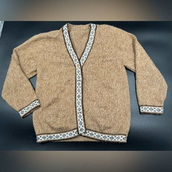 Vintage Handmade Peruvian Wool Sweater Vest waistcoat // Size
