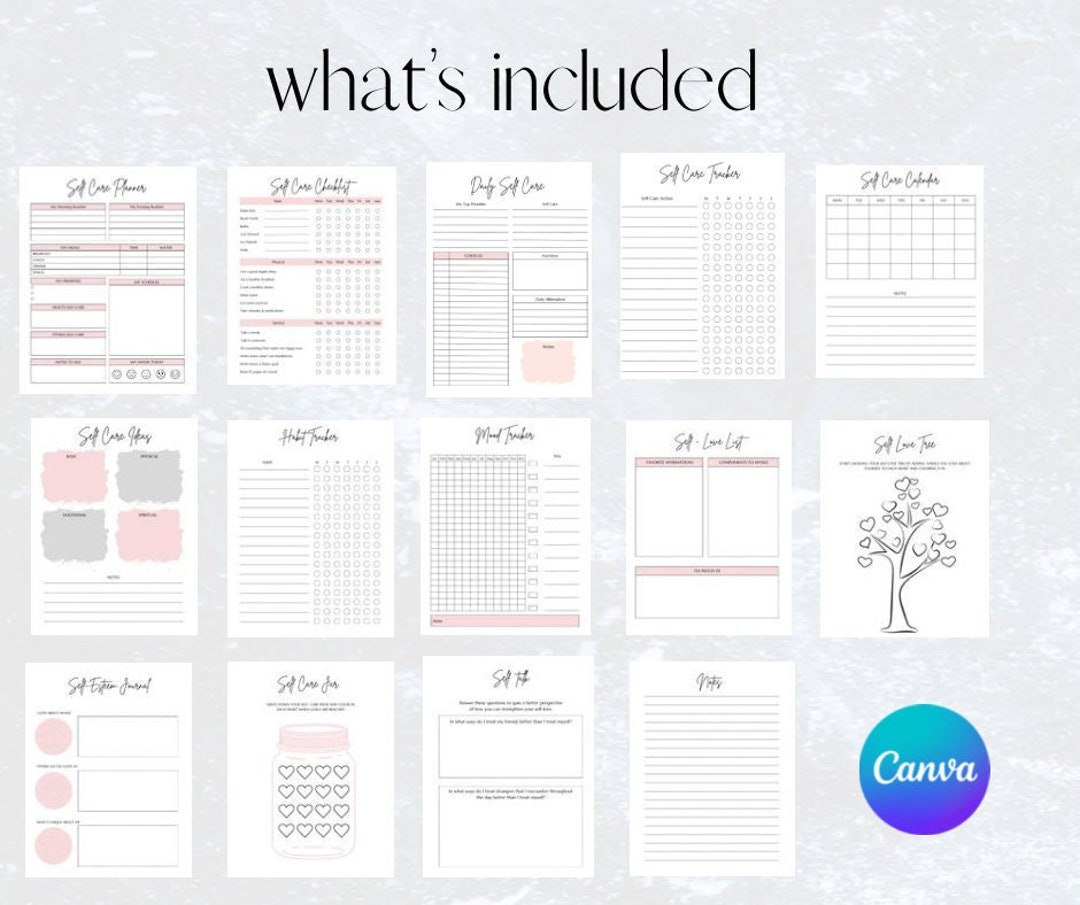 Self Love Digital Workbook - Etsy