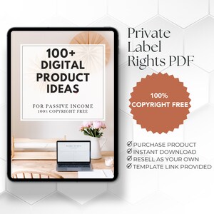 Top 100 Digital Product Ideas, Small Business, Make Money Online, Etsy Sellers Guide, Digital Product best seller, PRL, Master Resell Rights
