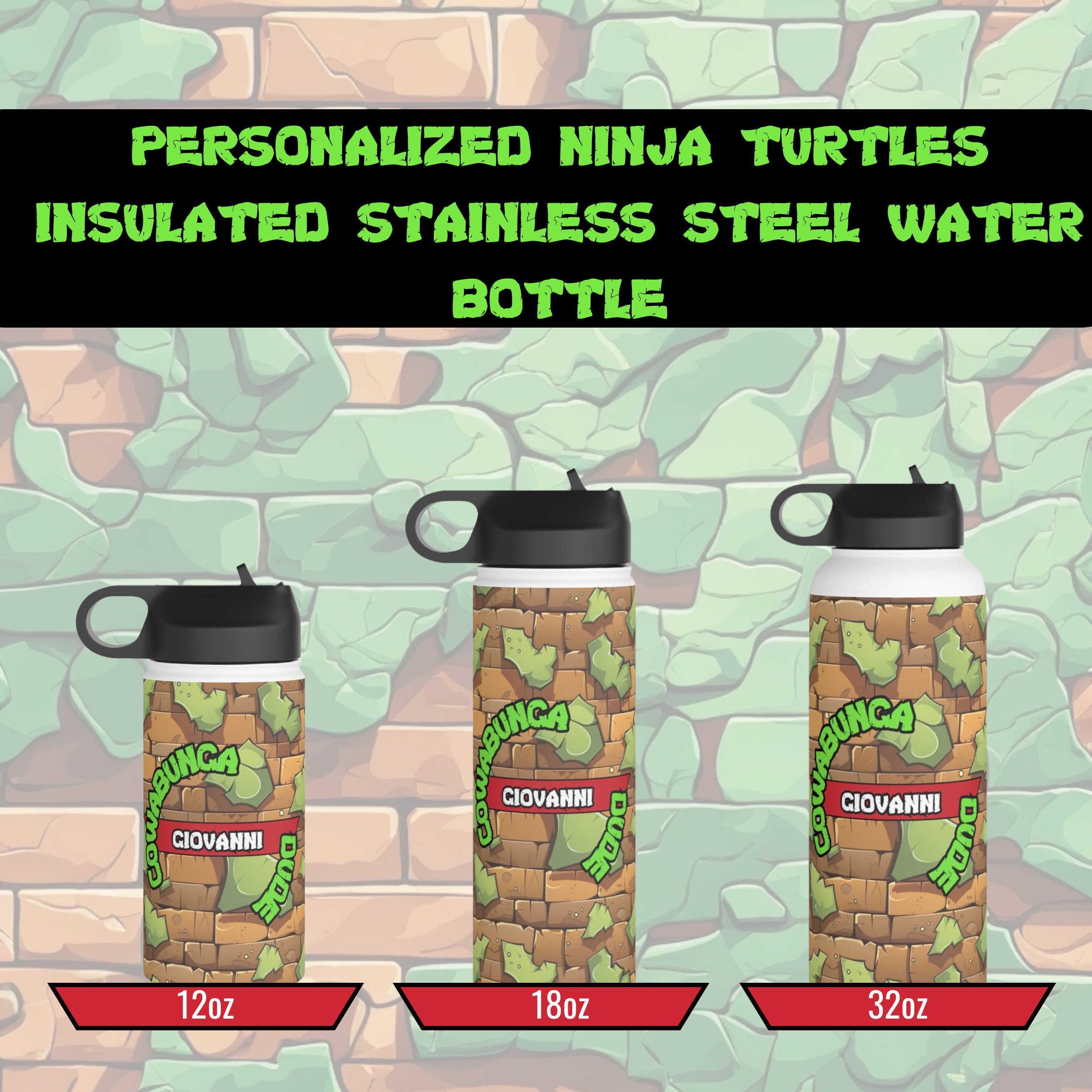 Ghost x TMNT Shaker Cup Blender Bottle Teenage Mutant Ninja Turtles OOZE  GREEN