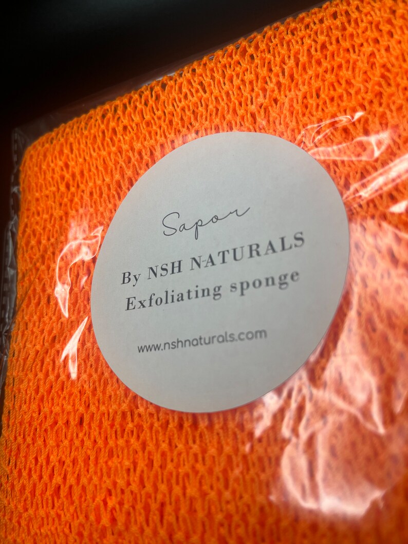 Éponge Filet Exfoliant Africain Sapor Bain et douche par Nsh Naturals image 9