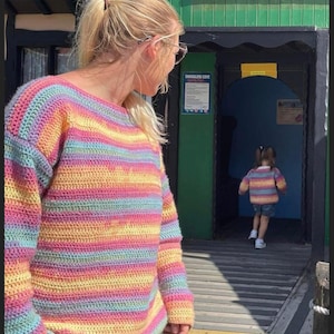 Crochet jumper pattern
