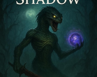 The Serpent’s Shadow: Dark Fantasy D&D 5e One-Shot (Digital PDF and Map)