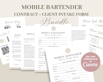 Bartender Contract Template Bartending Agreement Freelance Mobile Bartender Contract Template Bartending Agreement Freelance Mobile