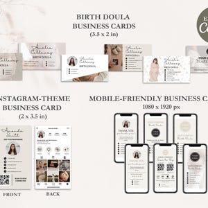 Birth Doula Contract Agreement, Birth Doula Client Intake Form, Editable Paperwork, Welcome Book, Price List Template, Invoice, CANVA image 6