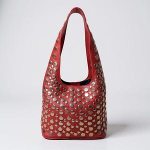 Bolso de hombro de cuero – Bolso bandolera hecho a mano para mujer