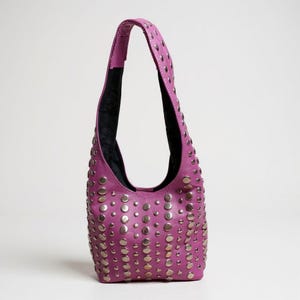 Bolso de hombro de cuero – Bolso bandolera hecho a mano para mujer