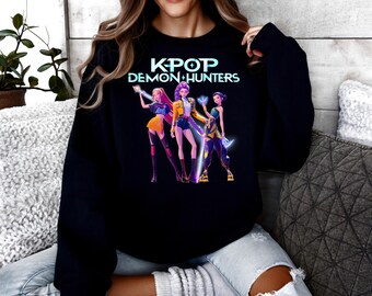 Huntrix Heroic Poses Group Shot Shirt, Hoodie, Huntrix Sweatshirt, Saja Girls Fan Shirt, Huntrix Girls Shirt