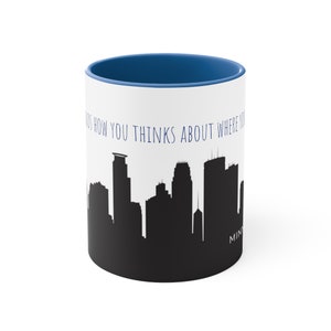 Viagem expande sua opinião sobre sua origem Caneca de café, 11 onças