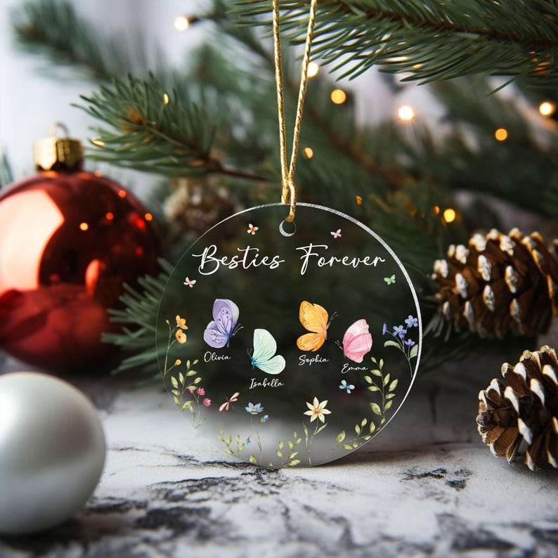 Best Friend Christmas Ornament 2024, It Takes A Long Time to Grow Old