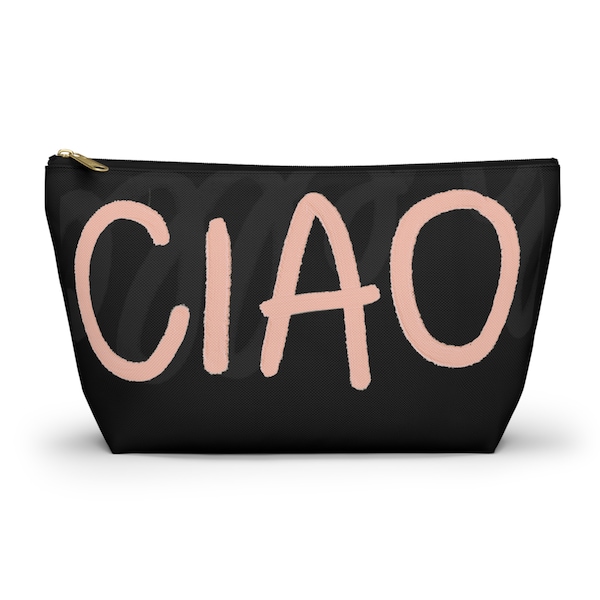 CIAO| Italy Trip| Italy Trip Bag|Italy Travel Bag|Makeup Bag|Destination Wedding|Girls Trip