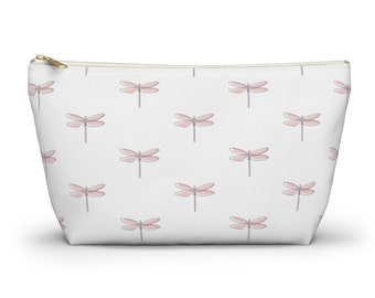 Dragonfly Pattern Makeup Bag|Dragonfly Aesthetic| Makeup Bag|Tavel Bag|Makeup Organizer|Dragonfly