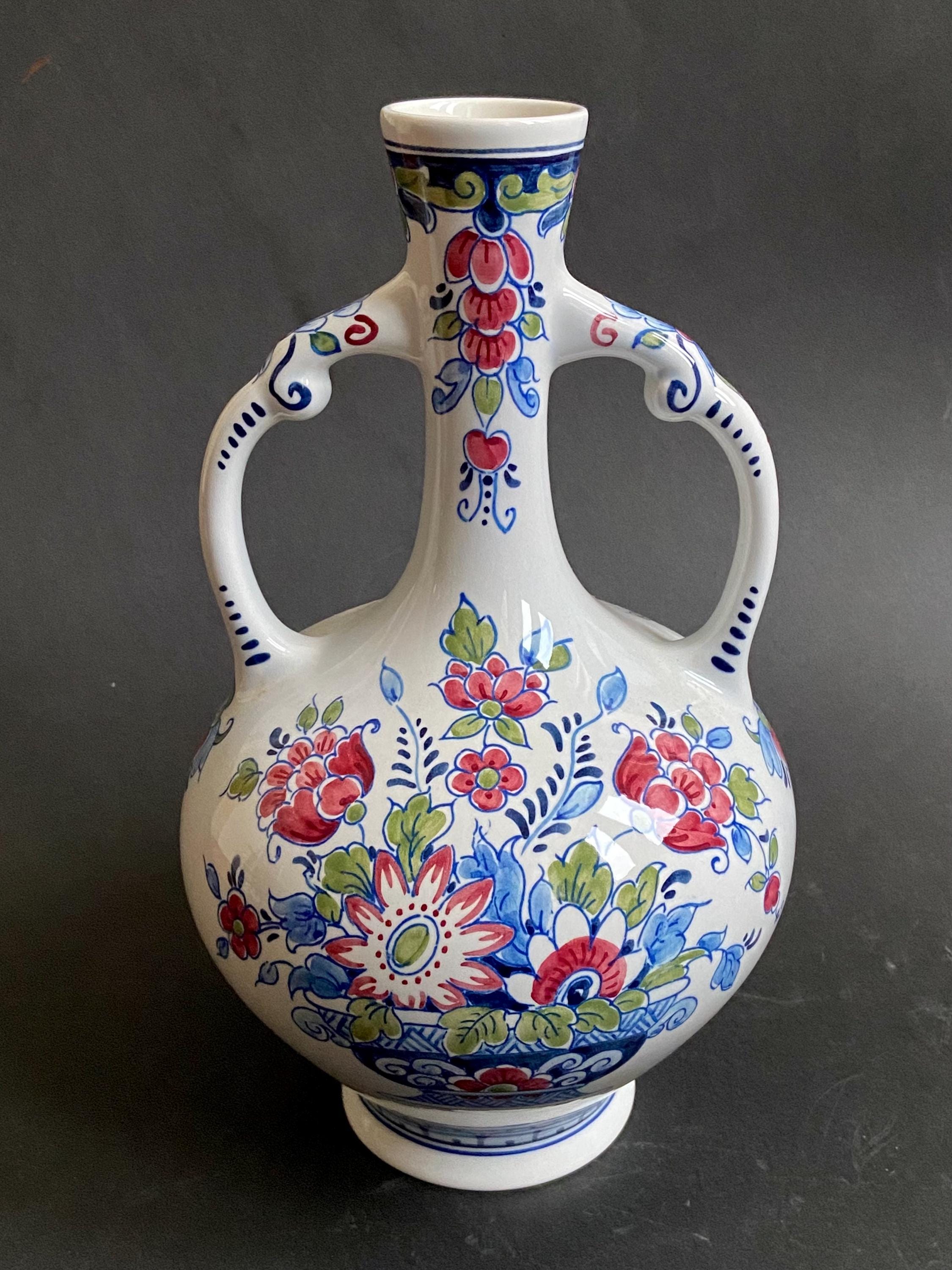Stunning Royal Goedewaagen Frysia Vase – Hand-painted in Holland