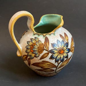 Vintage 1950s Gouda Pottery Vase - Handcrafted & Excellent Condition