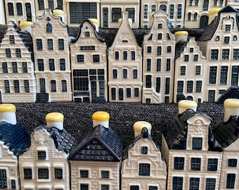 UNSEALED 1-105 KLM Delft Blue House, KLM Dutch Houses, Holland