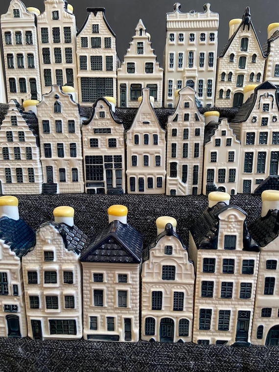 70-105 KLM Delft Blue House, KLM Dutch Houses, Netherland Holland