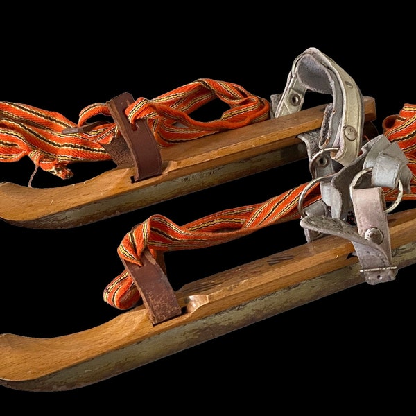 Dutch Wooden Holland Shoes, Traditional Footwear schaatsen Friese doorloper.