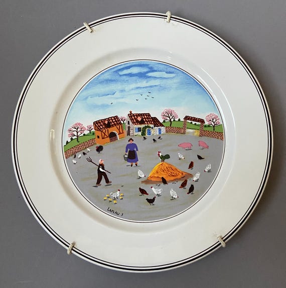 はくちゃん　Villeroy & Boch　ナイーフプレート Amazon.com | Villeroy & Boch Design Naif Oval Platter, 13 in