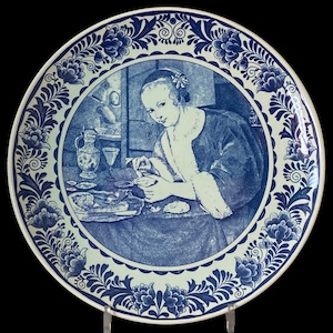 Royal Delft Blue LARGE Handpainted Miffy (porceleyne Fles Royal Delft Blue LARGE Handpainted Miffy (porceleyne Fles