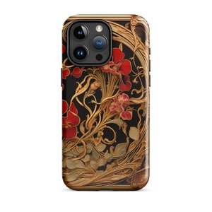 Art Nouveau Orchid - Tough Case for iPhone®