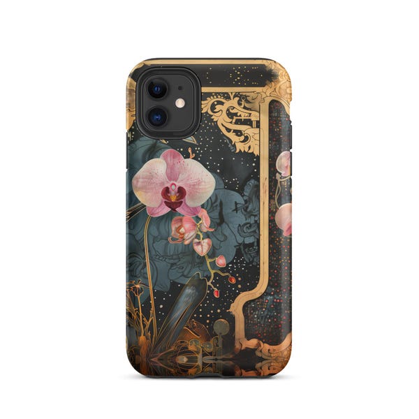 Art Nouveau Orchid - Tough Case for iPhone®