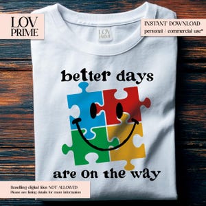 Er komen betere dagen aan png, Autistisch PNG, affirmaties png, inspirerend png, geestelijke gezondheid png, autisme overdracht png, autisme png