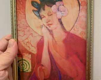 Cho-Ku-Rei Print of Painting by Andrea Piedmonte 5x7