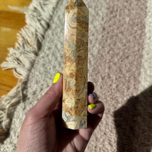Druzy Crazy Lace Agate Tower XL