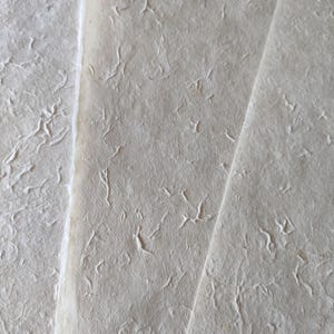 Nepalees Lokta-papier A3 - 95 g/m2 - Gestructureerd, natuurlijk en milieuvriendelijk papier voor linosnede, scrapbooking, tekenen, zeefdruk, doe-het-zelf