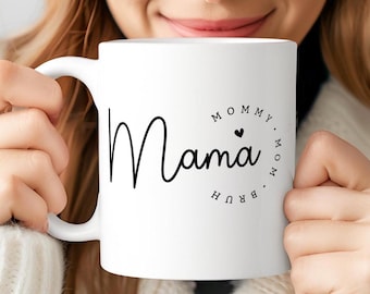 Tazza da caffè "Mamma, Mamma, Fratello", regalo commovente per la mamma, regalo per la festa della mamma, tazza per la nonna, regalo di apprezzamento per la mamma, tazza per la mamma