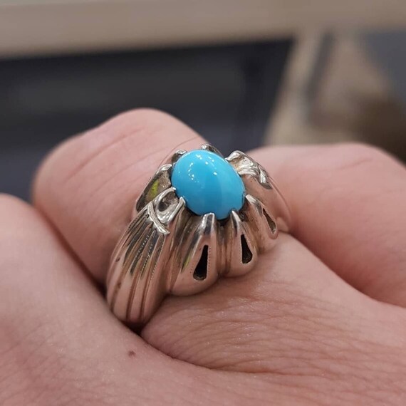 100% Neeshapuri Feroza Ring Sterling Silver Original … - Gem