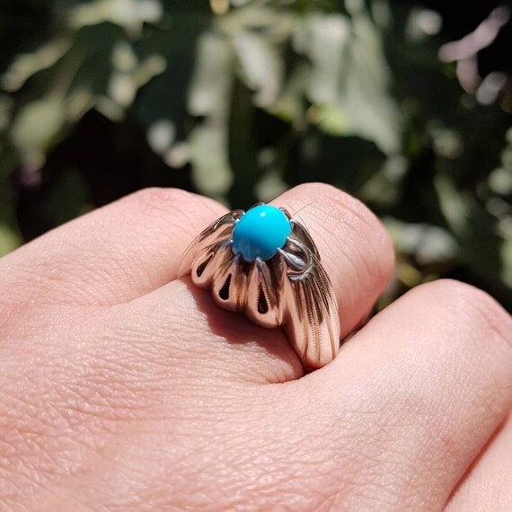 100% Neeshapuri Feroza Ring Sterling Silver Original … - Gem