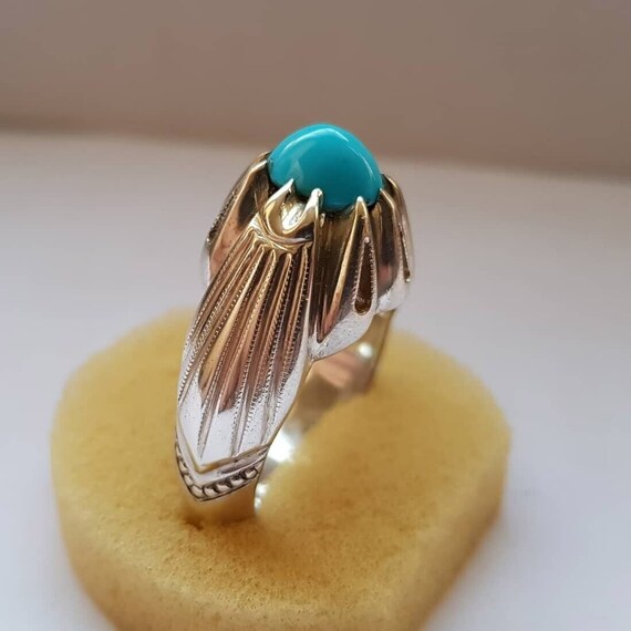 100% Neeshapuri Feroza Ring Sterling Silver Original … - Gem