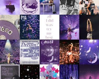 20 PCS Olivia Rodrigo Poster Kit | Pop Rock Room Decor (Digital Download 8x10 Prints)