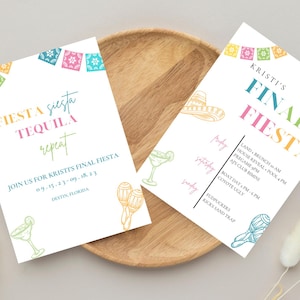 Bachelorette Party Itinerary, Fiesta Theme, Mexican Fiesta, Final Fiesta Party Plan, Bachelorette Weekend Guide