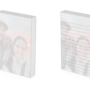Custom Photo Notepad, Handmade Notepad, Personal Picture Pad, Personalized Stationery, Custom Gift Idea