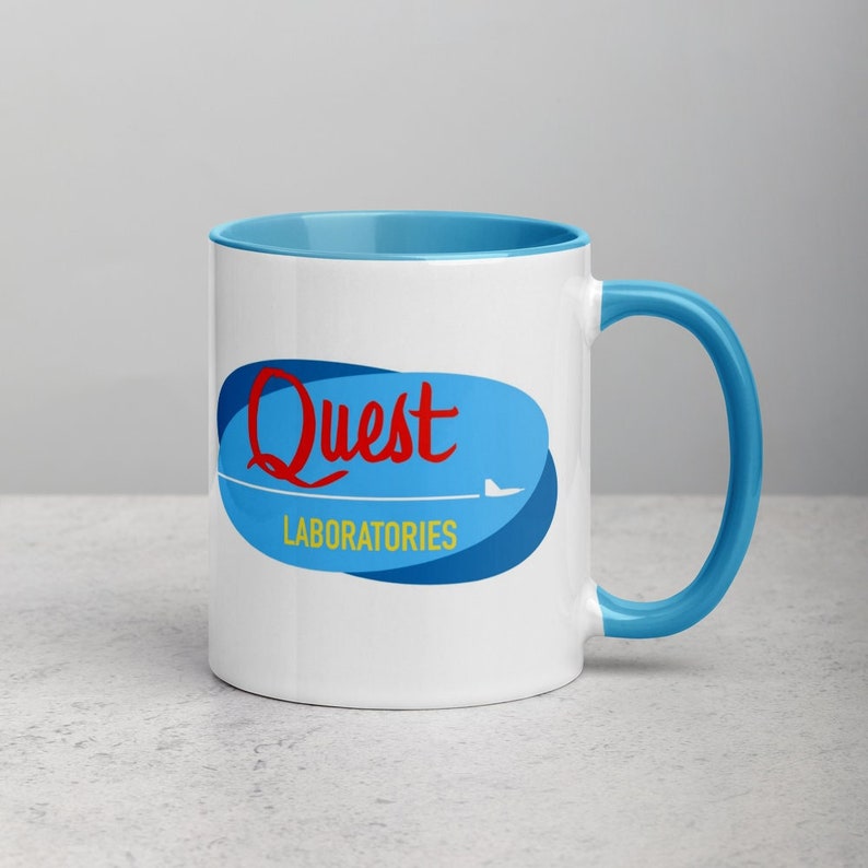 Quest Laboratories Mug Etsy