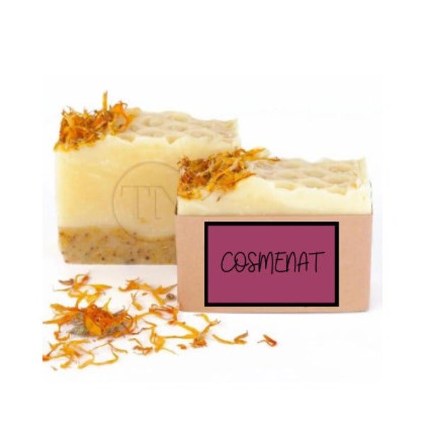 Savon artisanal Calendula régénérant et apaisant (peau fragile à sèche) 100gr