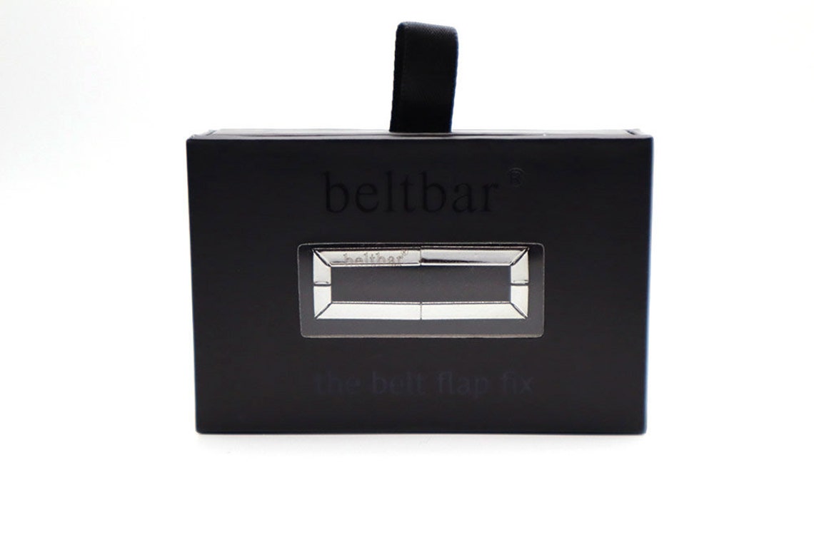 Stainless Steel Adjustable Belt Loop Keeper and Belt Flap Fix Across ...