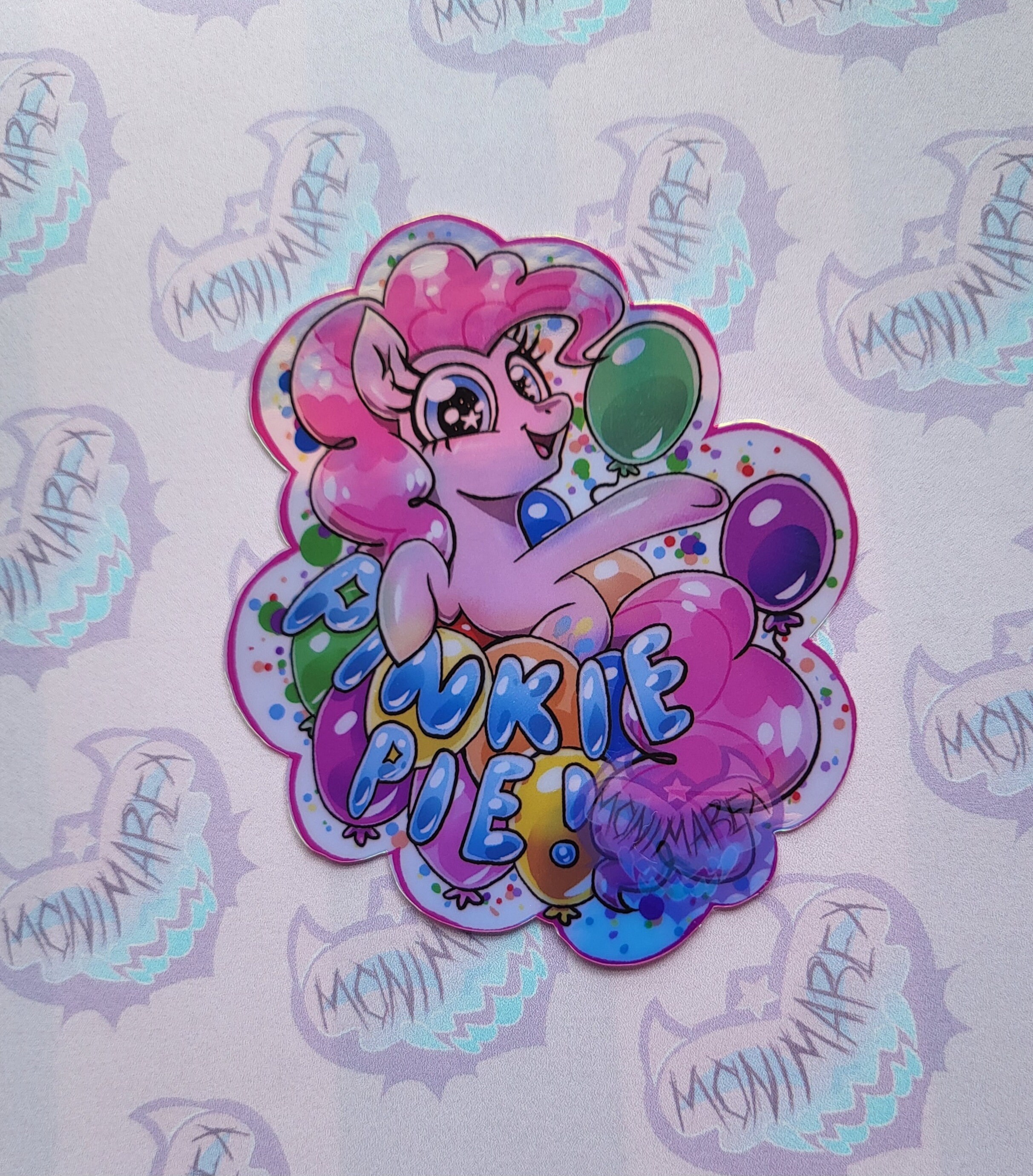 MLP Art Stickers pack of Mane Six Etsy